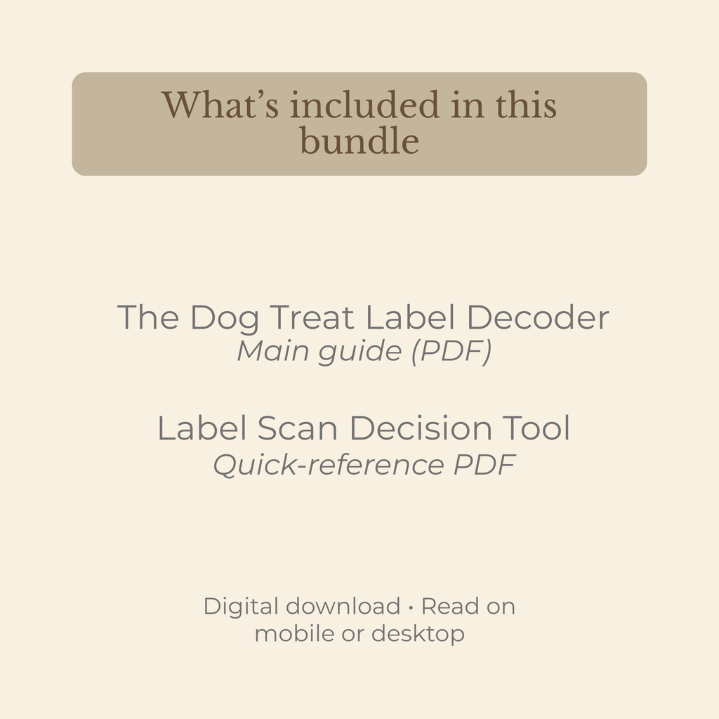 Dog Treat Confidence Bundle