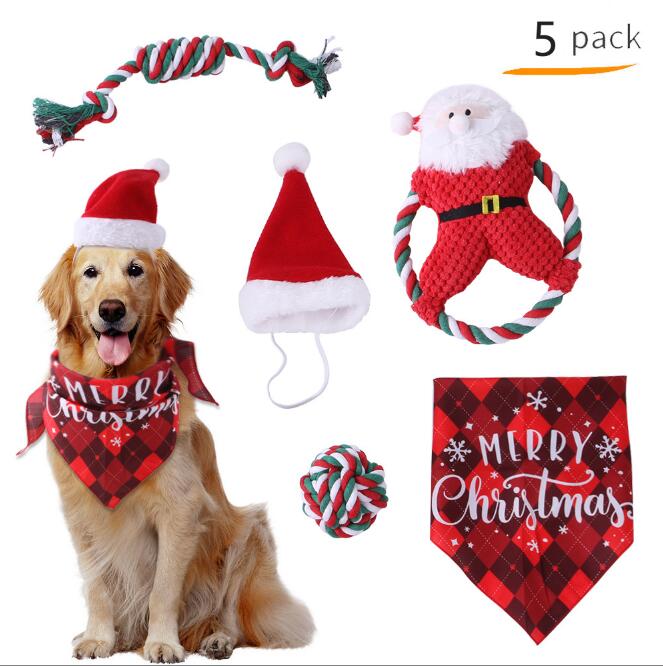 Dog Christmas Scarf